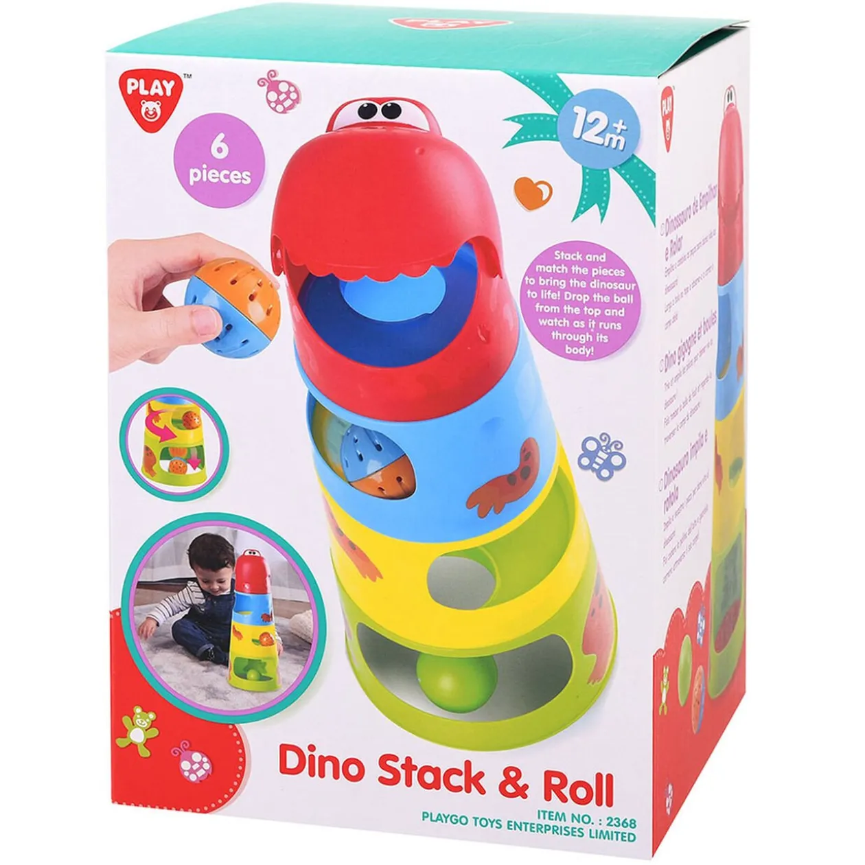 Dino stack and roll
