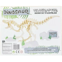 Dinosaure en bois à assembler 3 modèles
