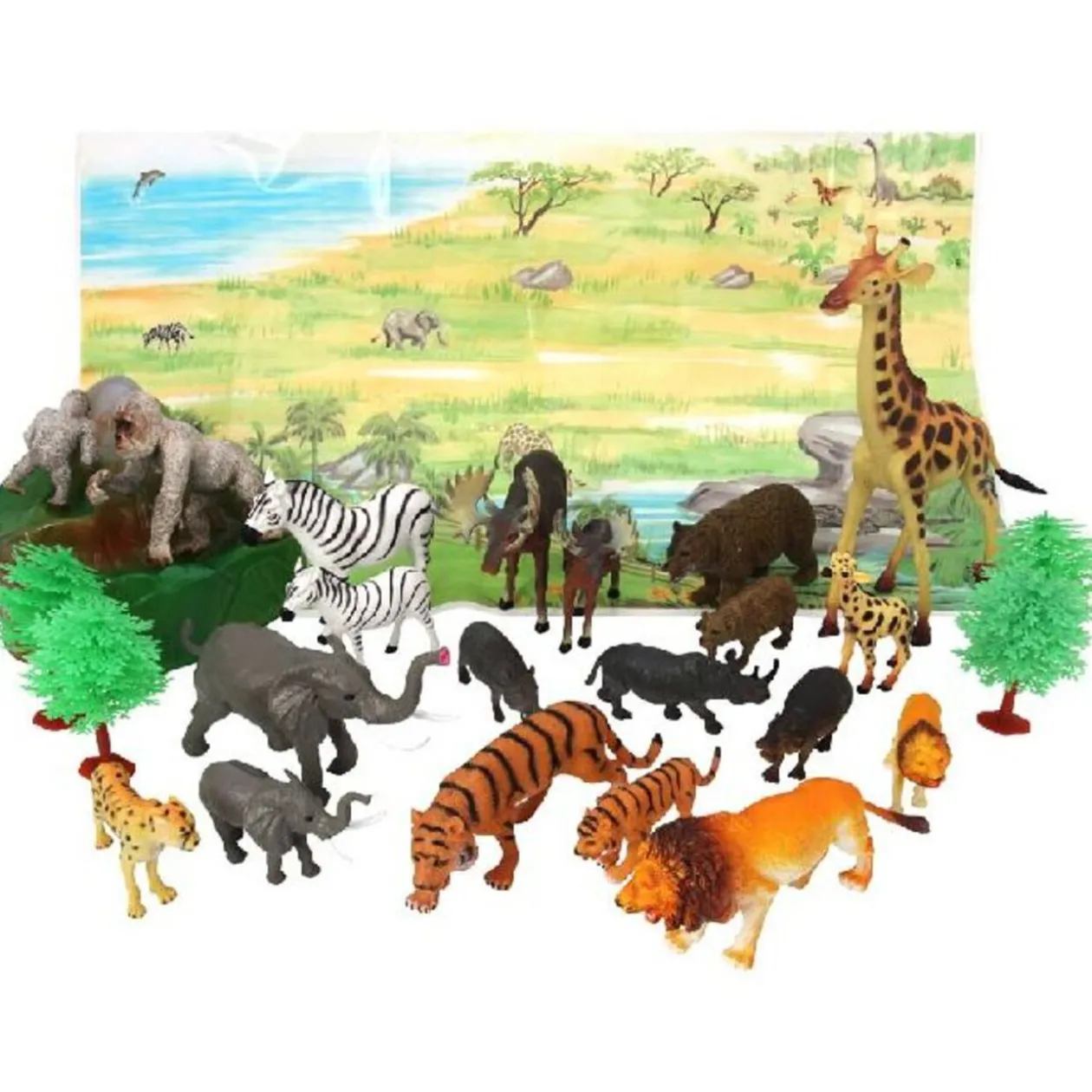 Dinosaure ou savane ou ferme