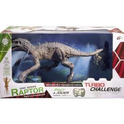Dinosaure sonore Velociraptor radiocommandé L49cm
