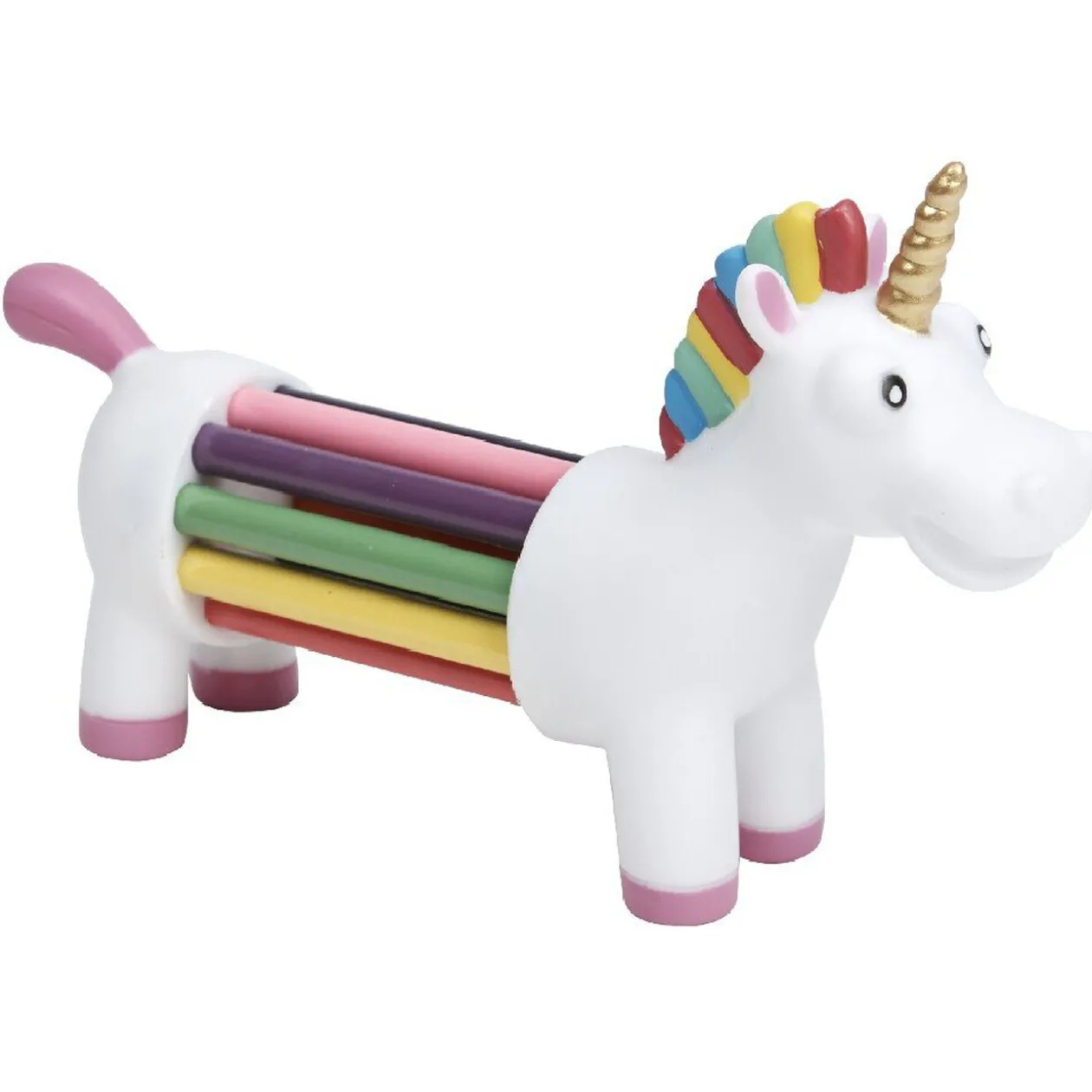 Distributeur à crayons licorne