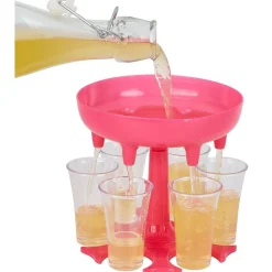 Distributeur à shooter avec 6 verres