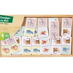 Dominos en bois