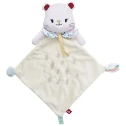 Doudou hochet guépard beige