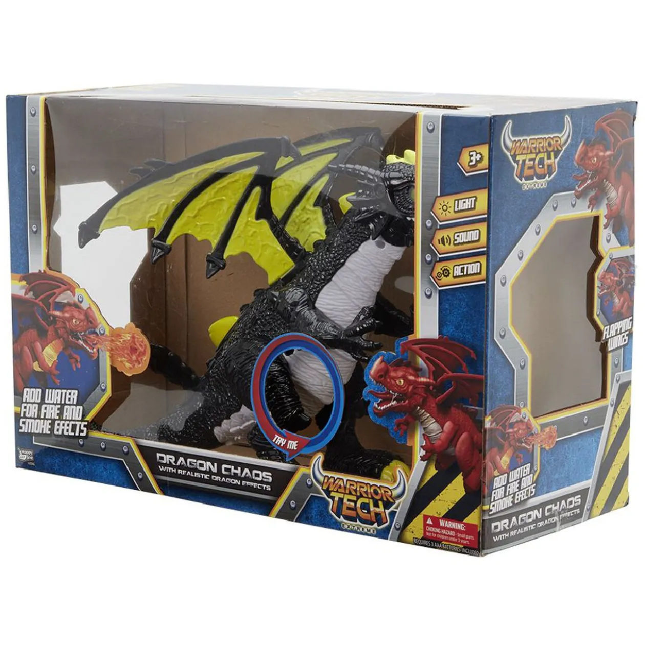 Dragon lumineux et sonore