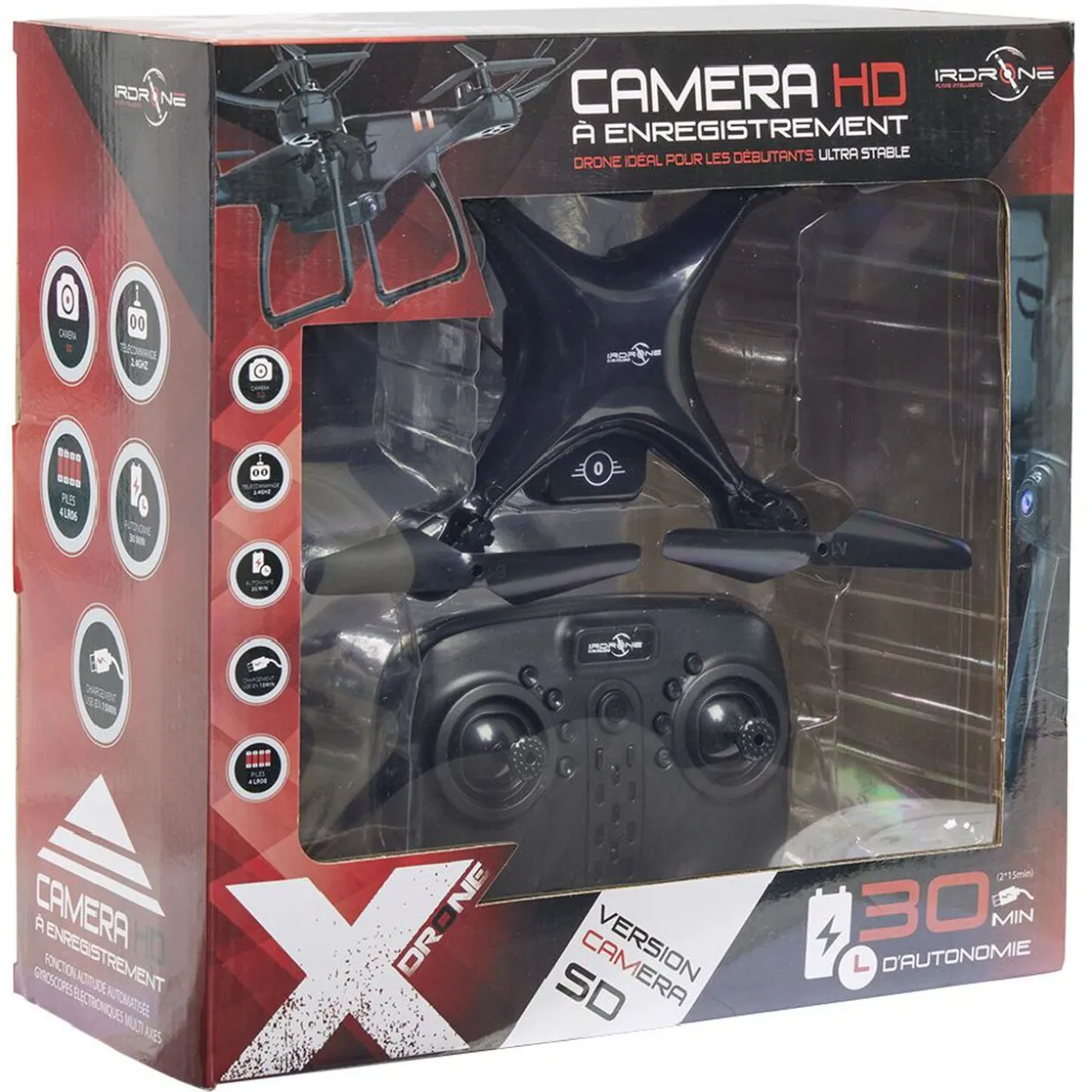 Drone caméra SD noir