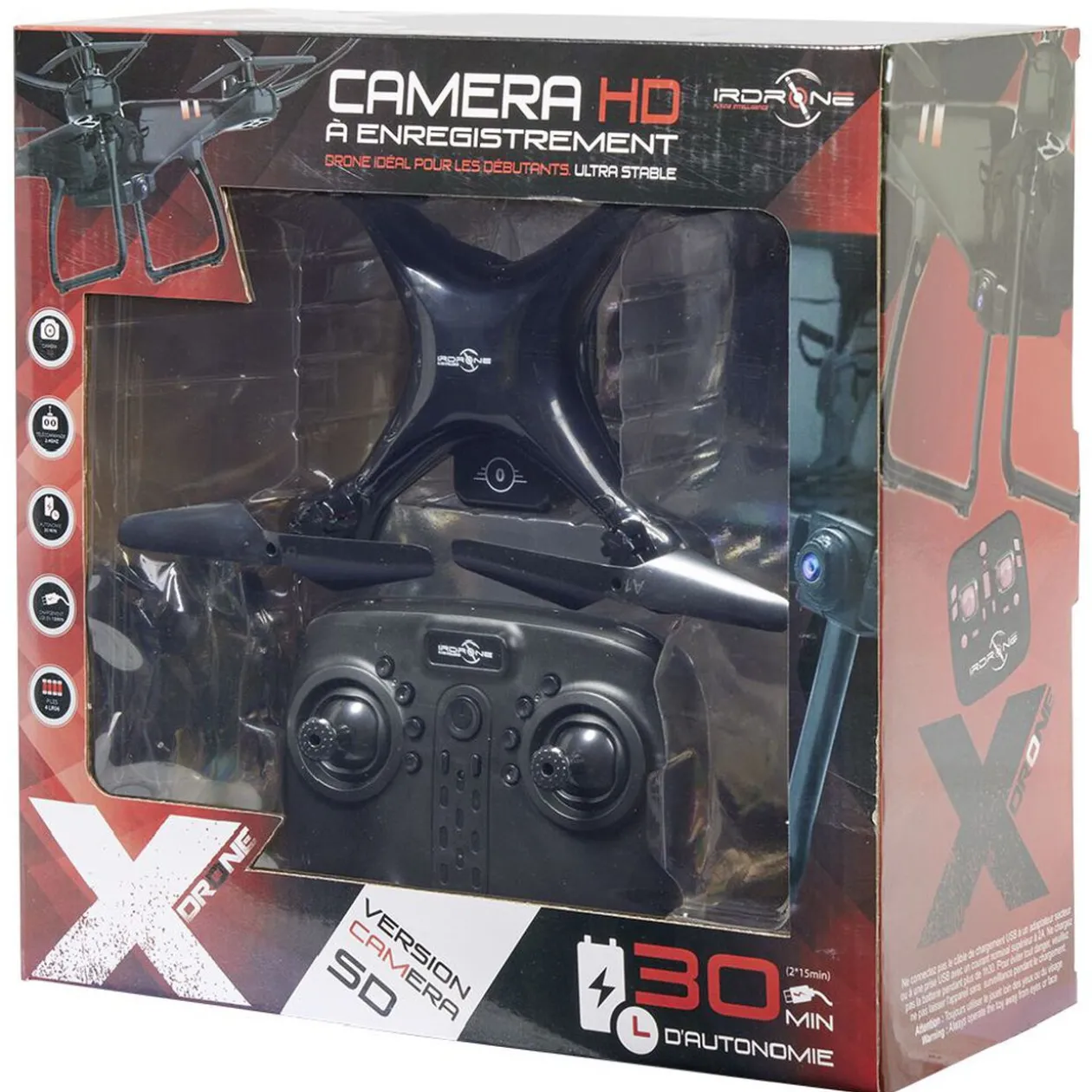 Drone caméra SD noir