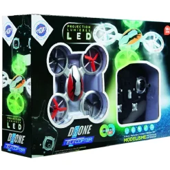Drone radiocommandé lumineux