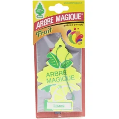 Désodorisant auto arbre magique - senteur citron