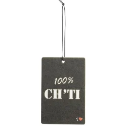 Désodorisant voiture carte magique I love Ch'ti senteur vanille