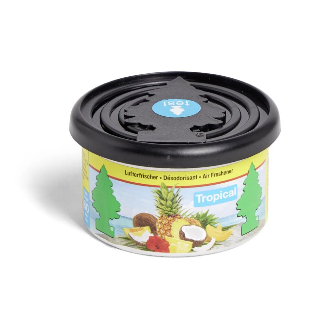 Désodorisant voiture pot Arbre Magique senteur tropicale