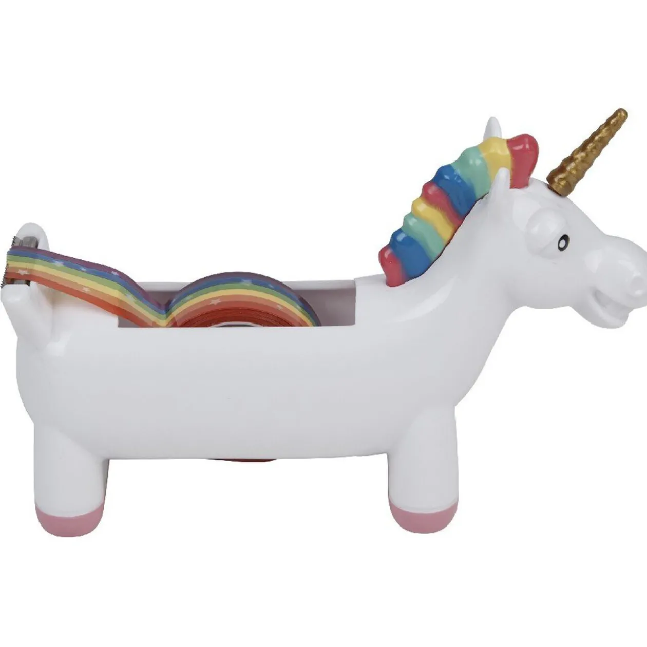 Dévidoir adhésif forme licorne