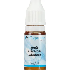 E liquide Caramel tabacco cigarette électronique - 6mg/ml de nicotine