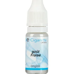 E liquide Fraise cigarette électronique - 0mg/ml de nicotine