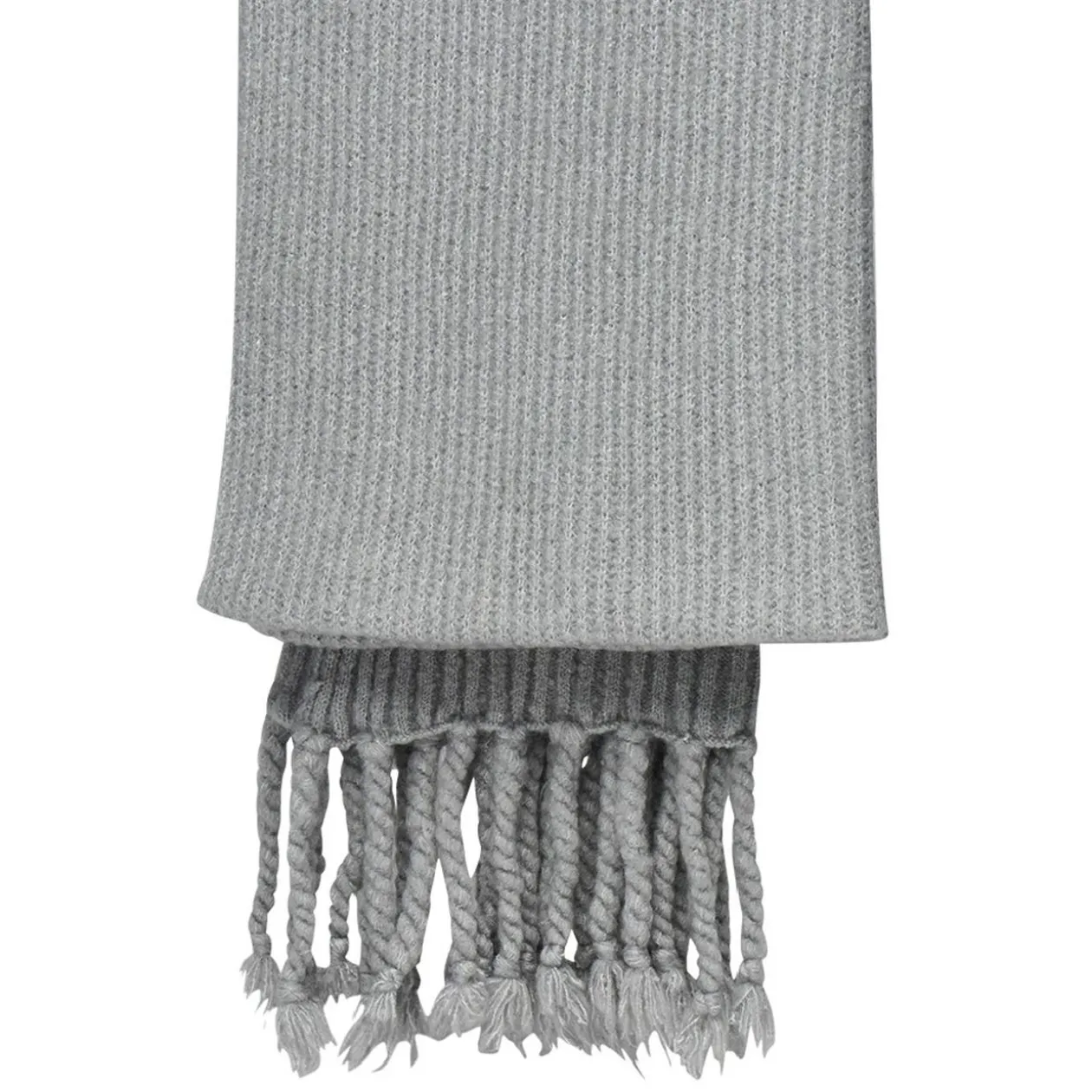 Echarpe maxi grise acrylique