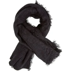Echarpe noire acrylique