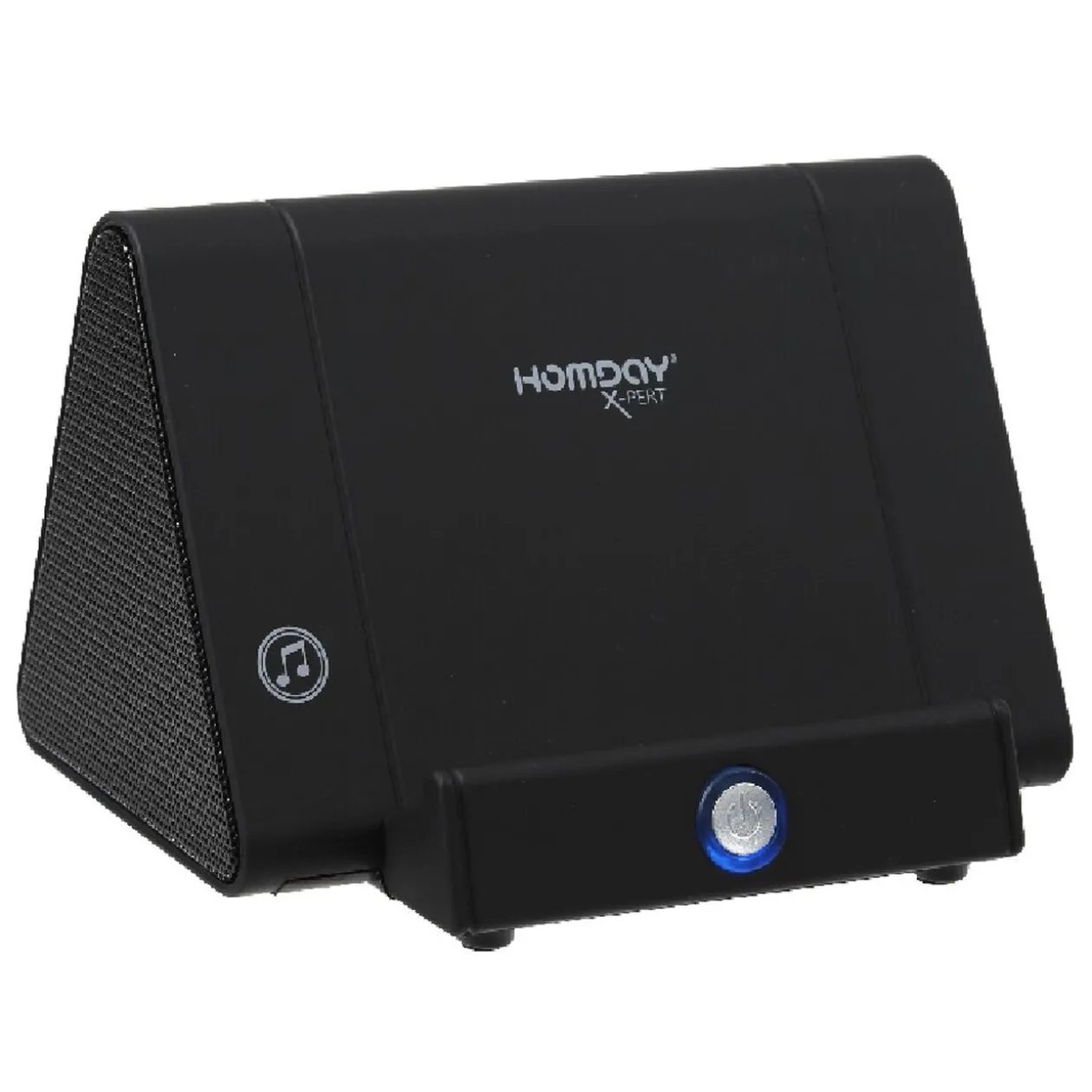 Enceinte à vibration support téléphone