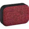 Enceinte Bluetooth Homday X-Pert abs noir finition tissu rouge