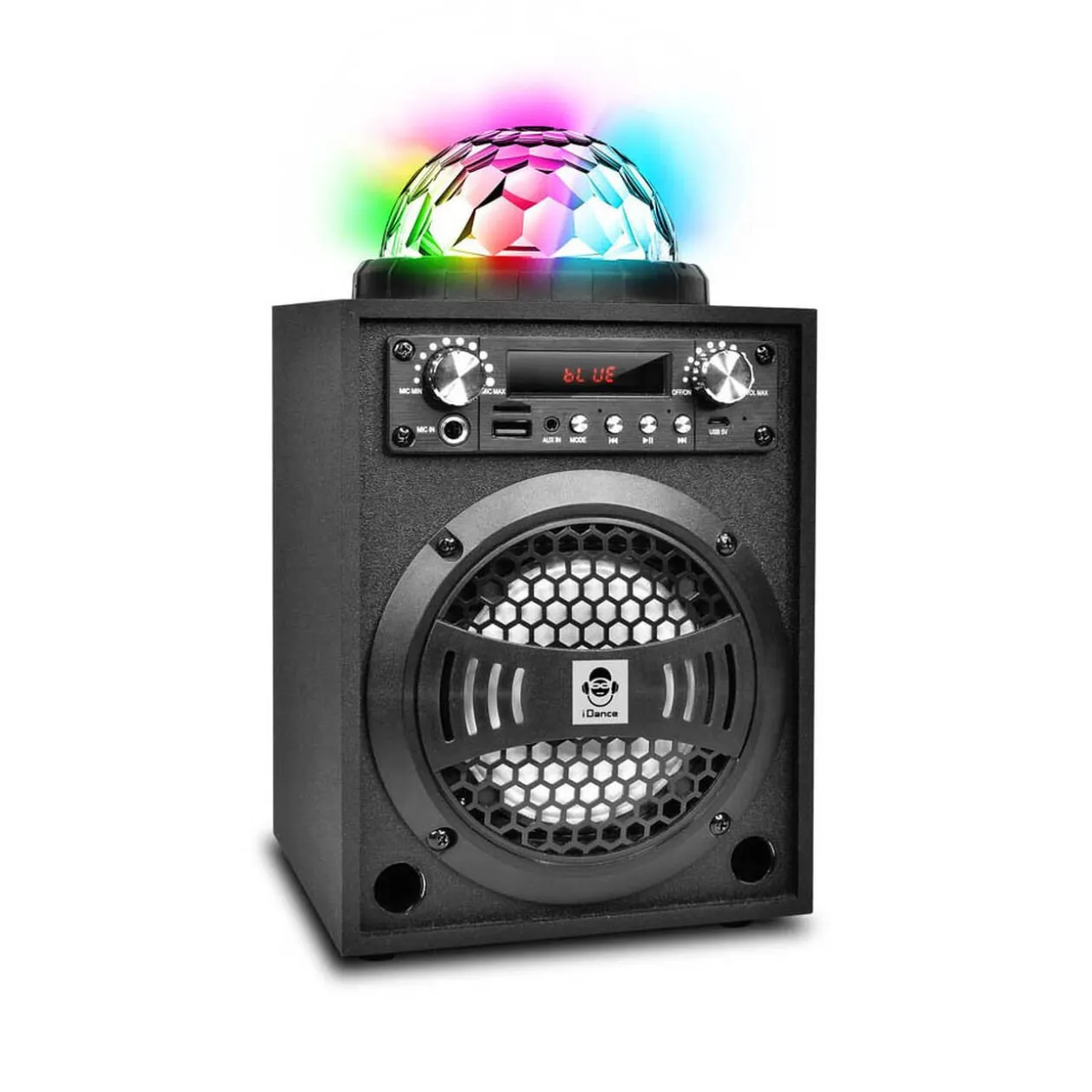 Enceinte Bluetooth iDance Baster 5 disco LED avec micro 20W