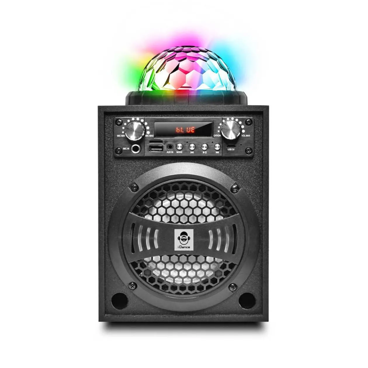 Enceinte Bluetooth iDance Baster 5 disco LED avec micro 20W