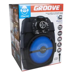 Enceinte Bluetooth iDance Groove 200X disco LED avec micro 100W