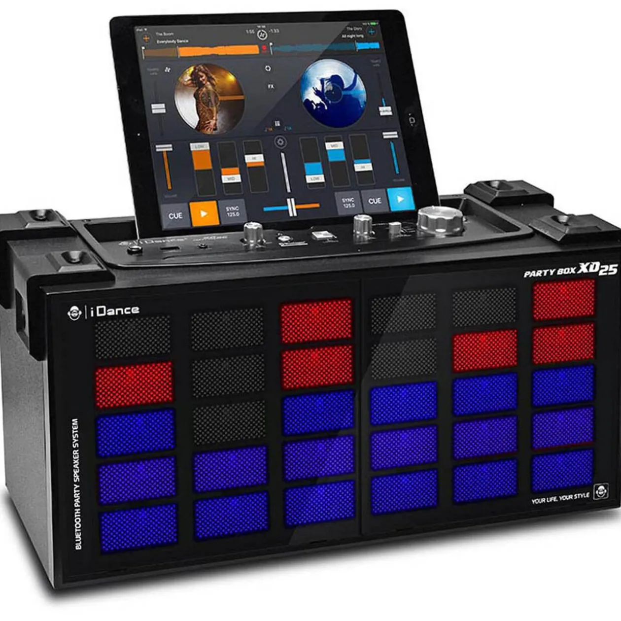 Enceinte Bluetooth iDance Disco LED et musique synchronisés 300W