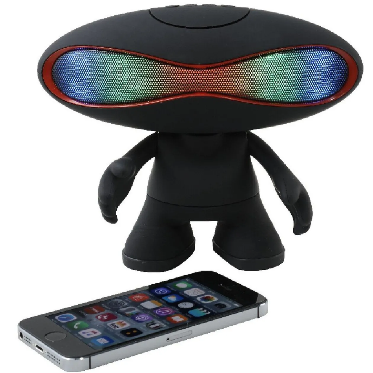 Enceinte Bluetooth LED en forme d'Alien