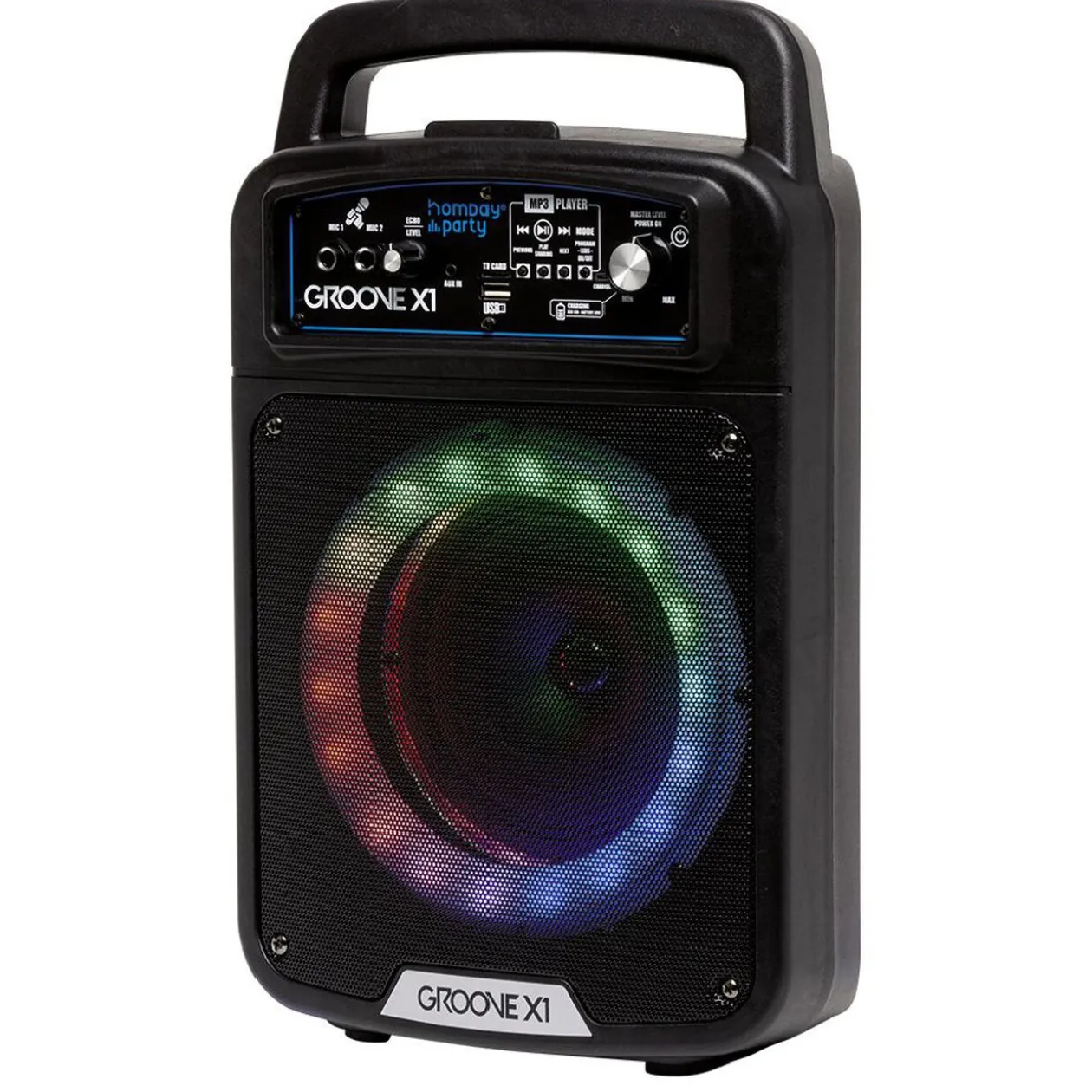 Enceinte Homday Groove X1 sur pied