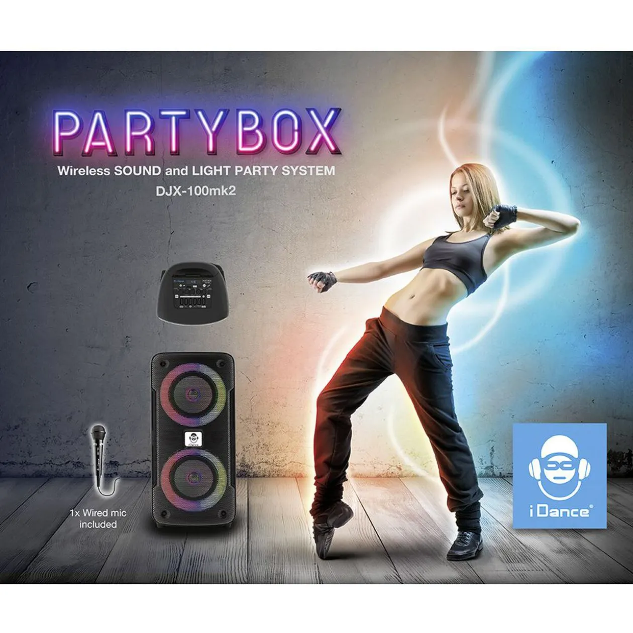 Enceinte Party Speaker avec LED