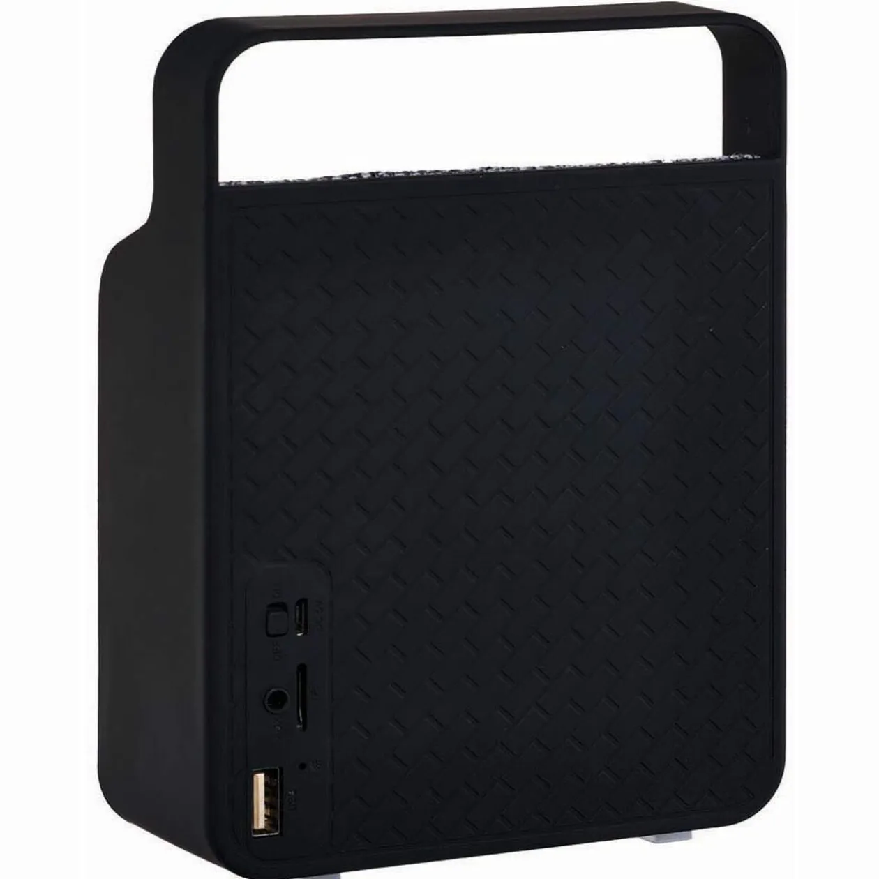 Enceinte portable Bluetooth Homday abs finition tissu gris