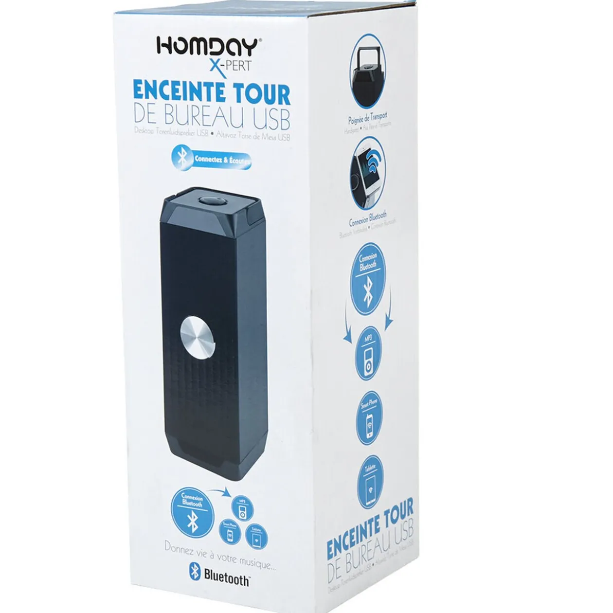 Enceinte tour bluetooth Homday