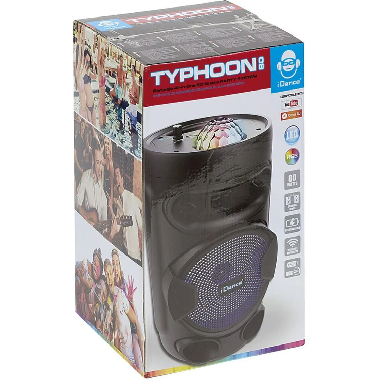 Enceinte Typhoon Idance karaoké