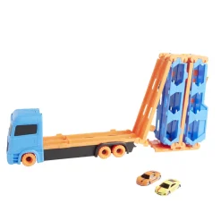 Ensemble camion et ses deux voitures