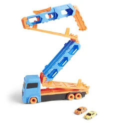 Ensemble camion et ses deux voitures