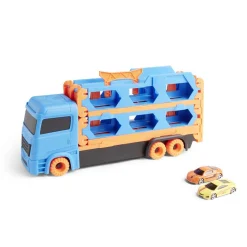 Ensemble camion et ses deux voitures