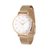 Ensemble montre et bracelet femme rose gold