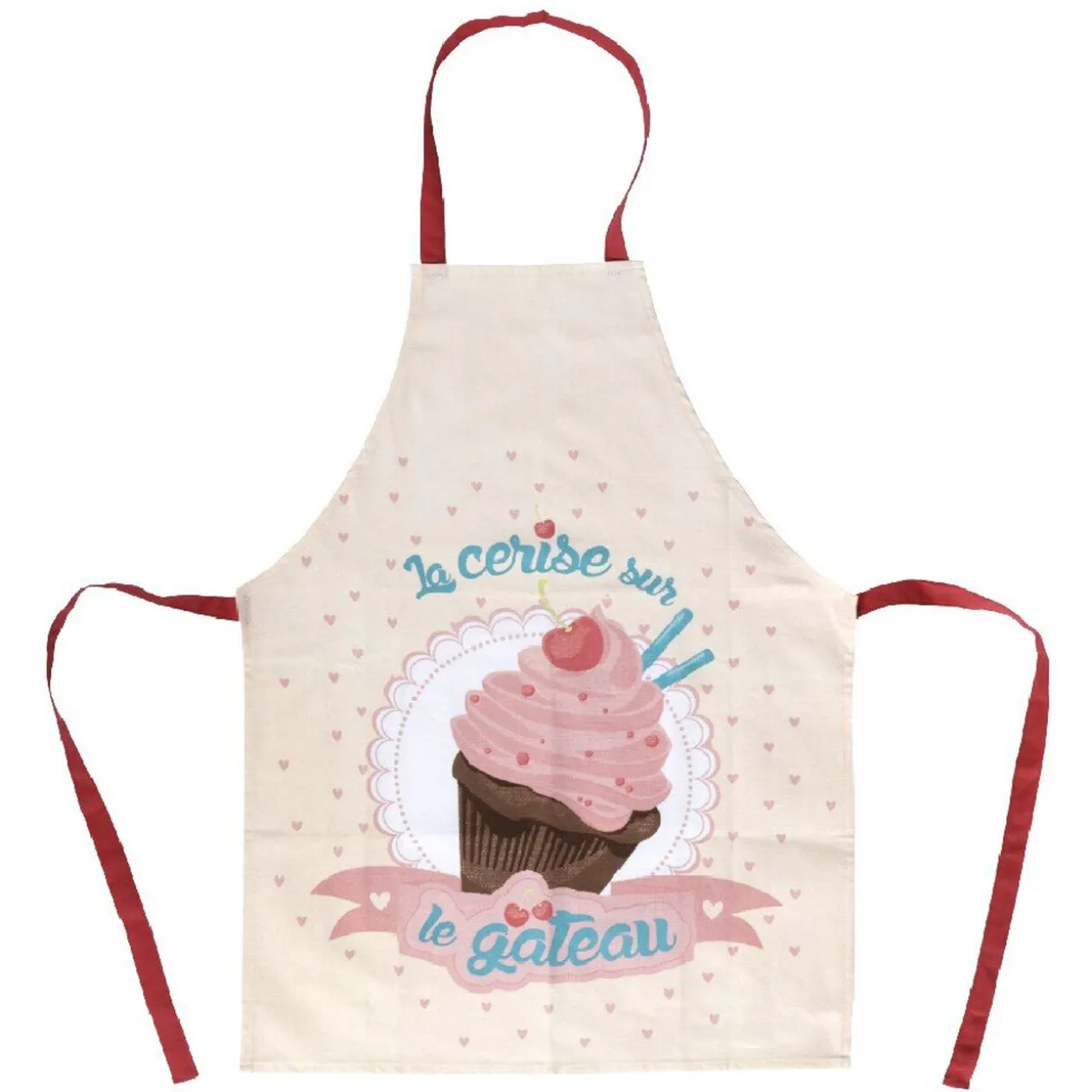 Ensemble tablier de cusine enfant La cerise sur le gâteau