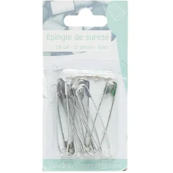 Epingle à nourrice x12 5cm