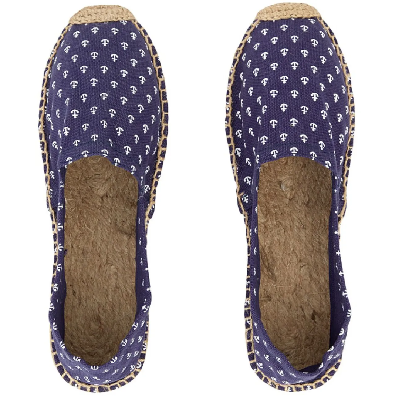 Espadrilles Femme imprimé ancre T36/40