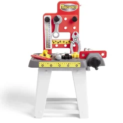 Etabli bricolage enfant avec 19 accessoires