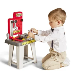 Etabli bricolage enfant avec 19 accessoires