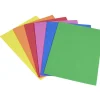 Feuille en papier mousse coloré x6