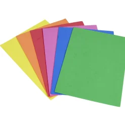 Feuille en papier mousse coloré x6