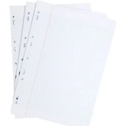 Feuille simple perforée A4 grands carreaux 21x29,7 cm x400