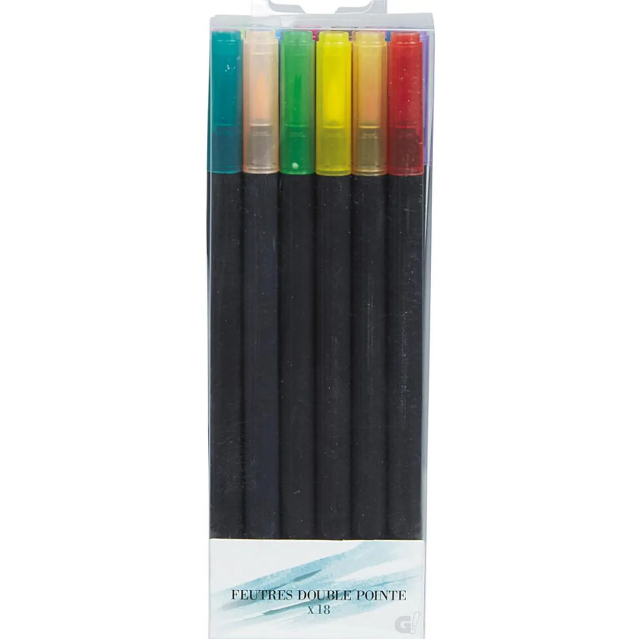 Feutre double pointe coloriage et dessin x18