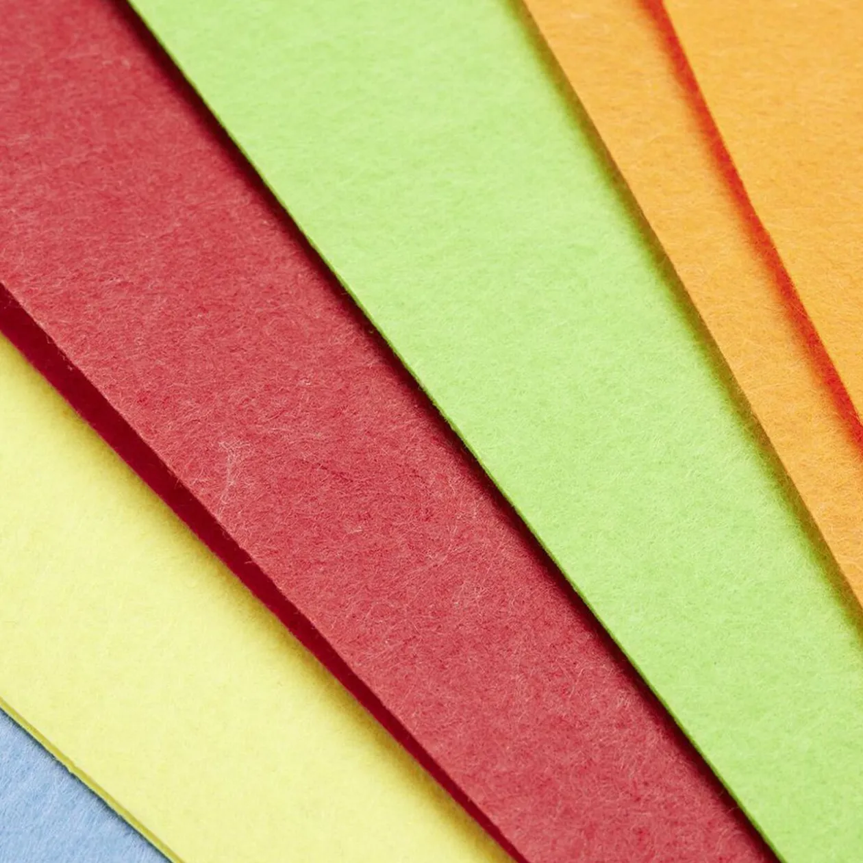Feutrine A4 5 couleurs 29,5x21cm x10