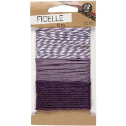 Ficelle violet 3x 2m