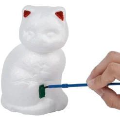 Figurine à peindre en polystyrène blanc