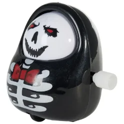 Figurine à remontoir Halloween citrouille ou squelette
