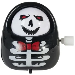 Figurine à remontoir Halloween citrouille ou squelette